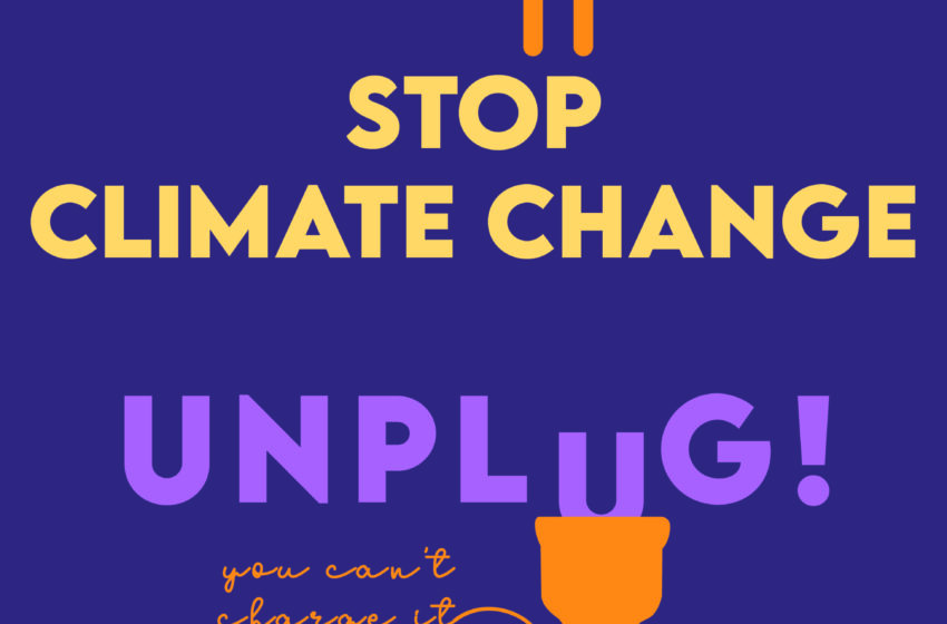  Stop Climate Change: i manifesti degli studenti degli Artigianelli