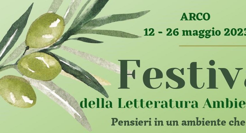  Festival della Letteratura Ambientale: ad Arco la seconda edizione
